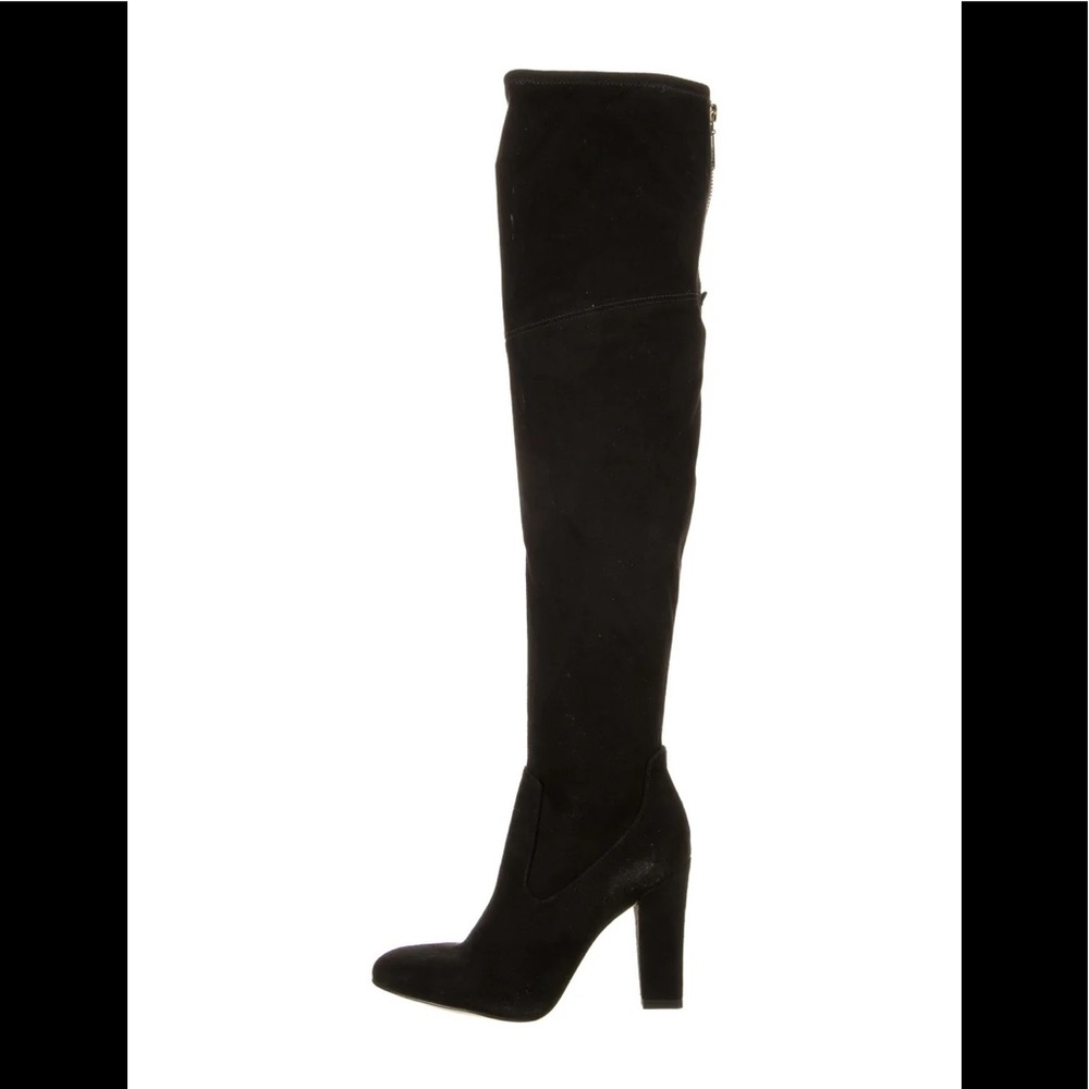 Ivanka Trump heeled suede boots
